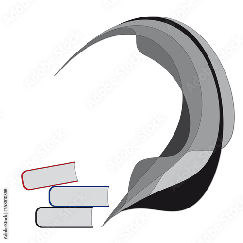 Bücherschreiber Kippe