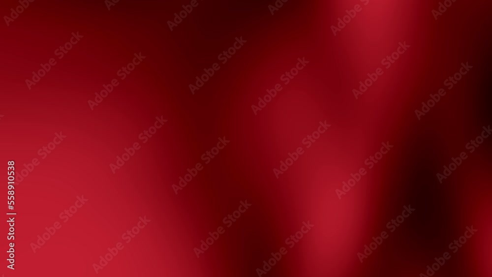 Matt red motion gradient animation background. 2D computer rendering motion graphic