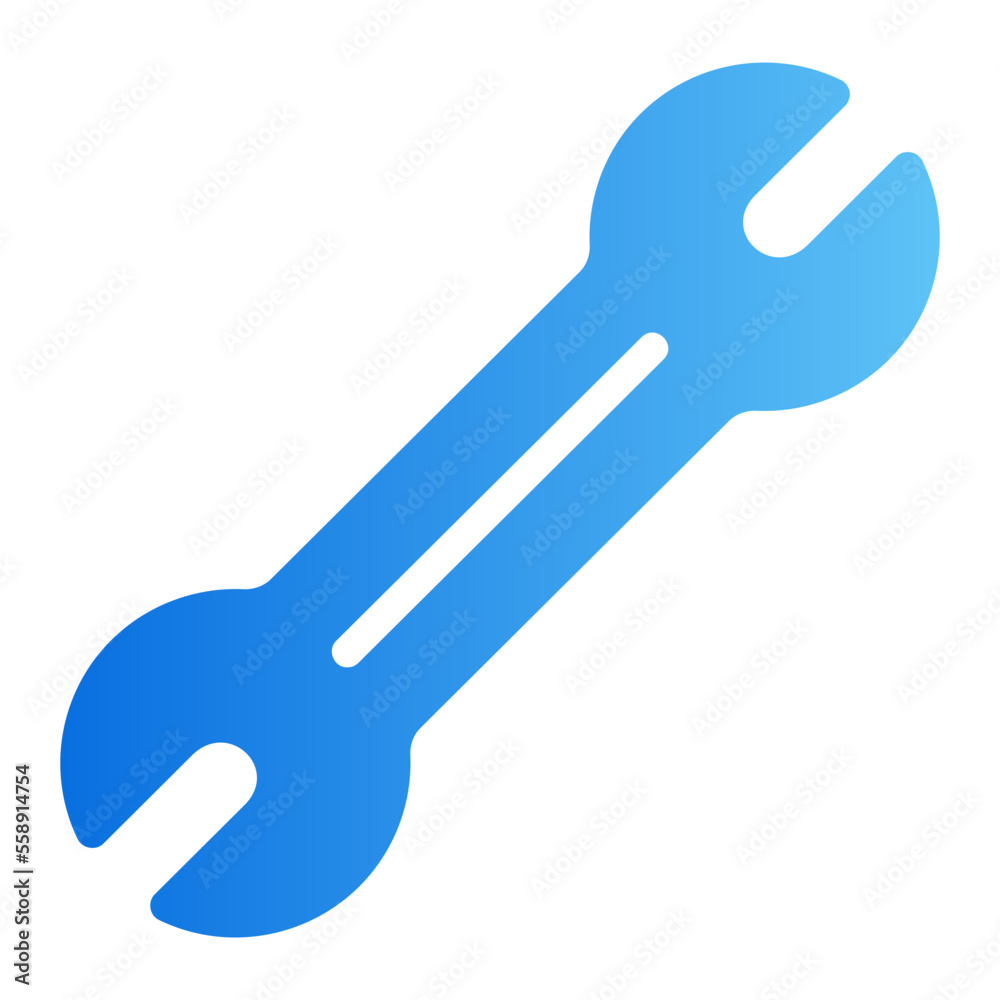 wrench gradient icon wrench gradient icon