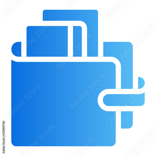 wallet gradient icon