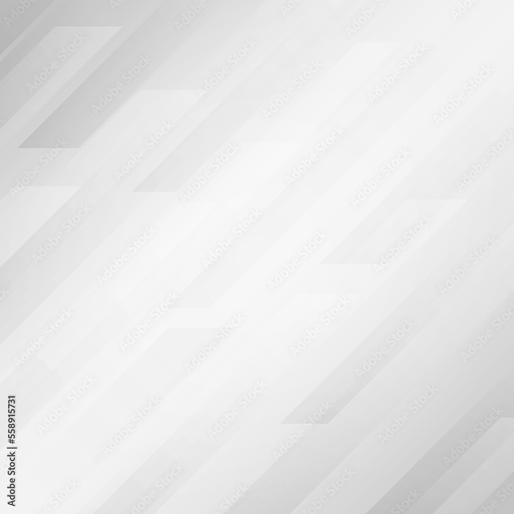 Obraz premium Abstract gradient geometric grey background.