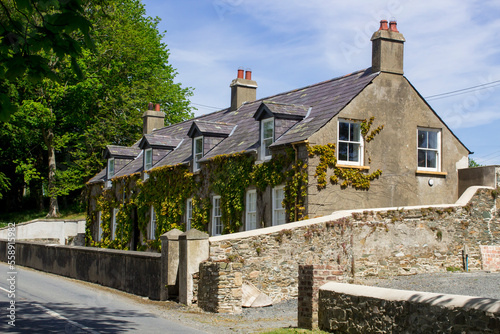 The Lakehouse accommodation part of the restored 18th Century Ballyduggan Mill complex at Ballynahinch in County Down Northern Ireland
