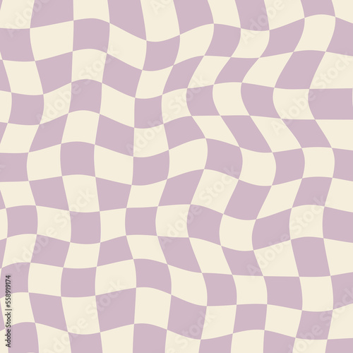 Square pattern abstract geometric purple background.