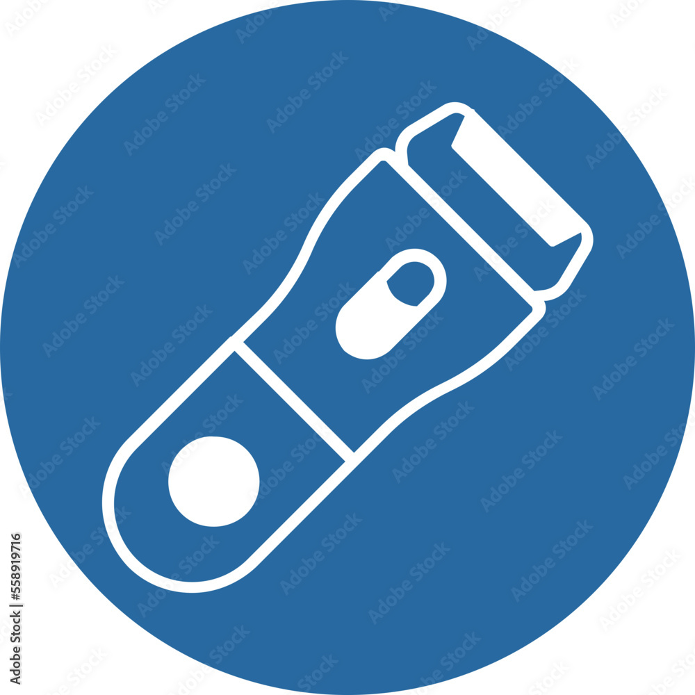 Beard trimmer Vector Icon

