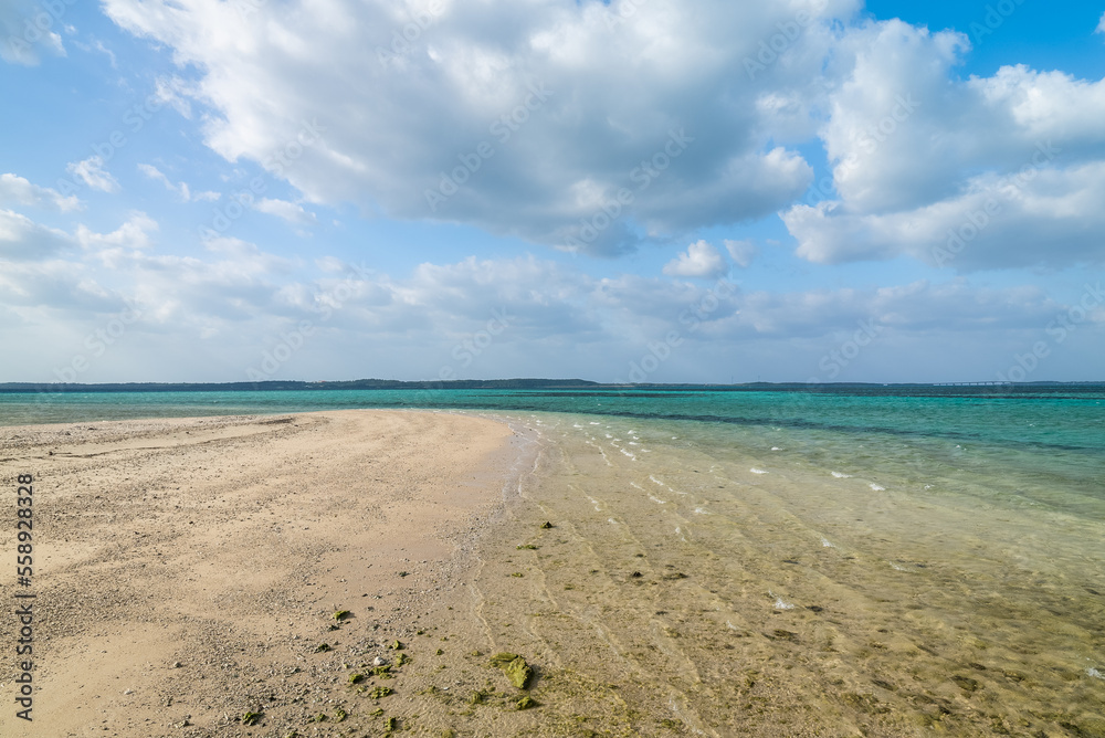 大神島のビーチ(パマサス)・沖縄県宮古島