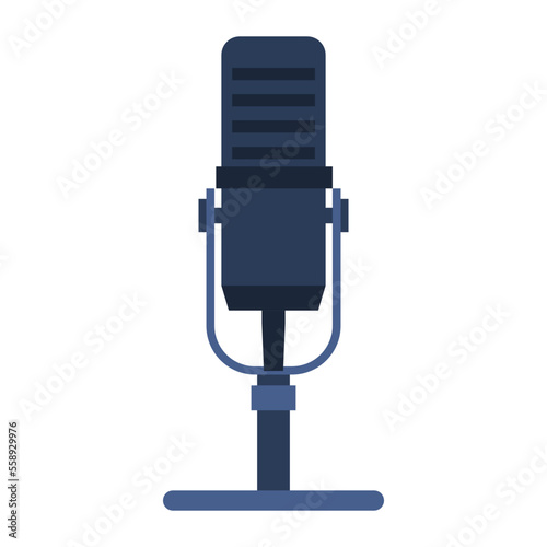 Desk microphone for livestream and gaming isolated