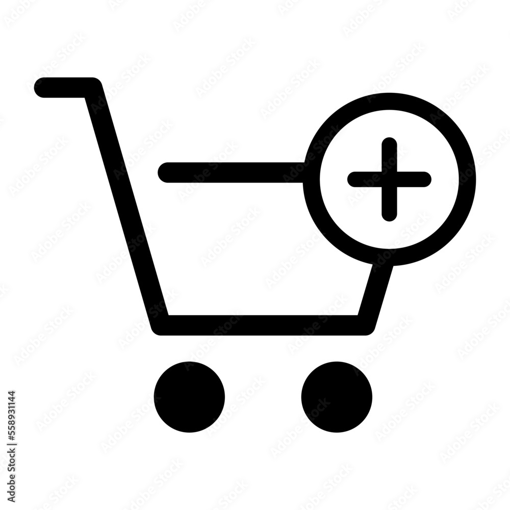 Add to cart shopping isolated icon Add to cart shopping isolated icon