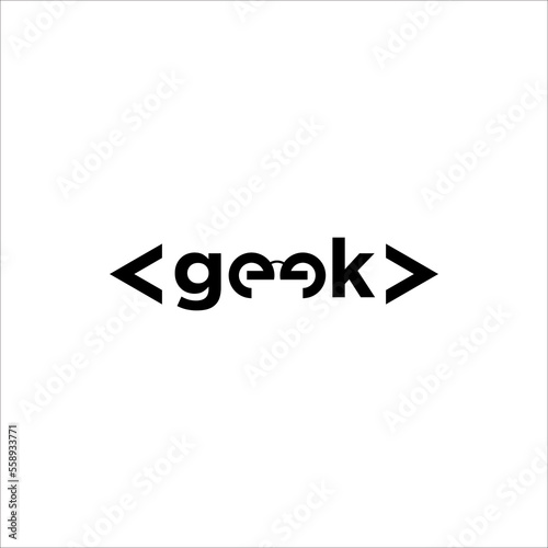 Coding graphic design template illustration isolated