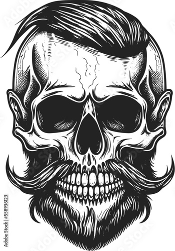 hypebeast hispter skull and crossbones