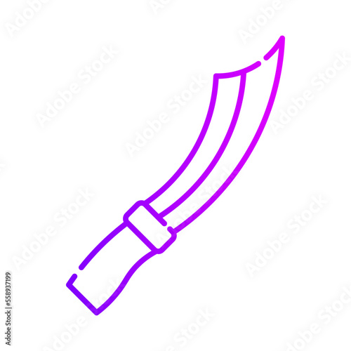dagger gradient icon