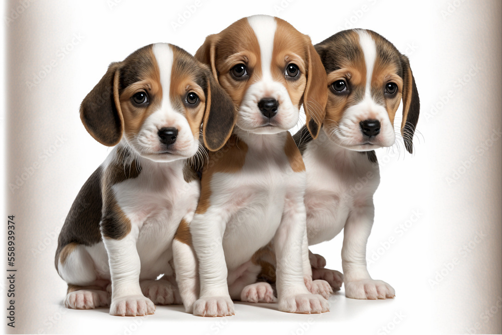 Cute little and beautiful beagle puppies