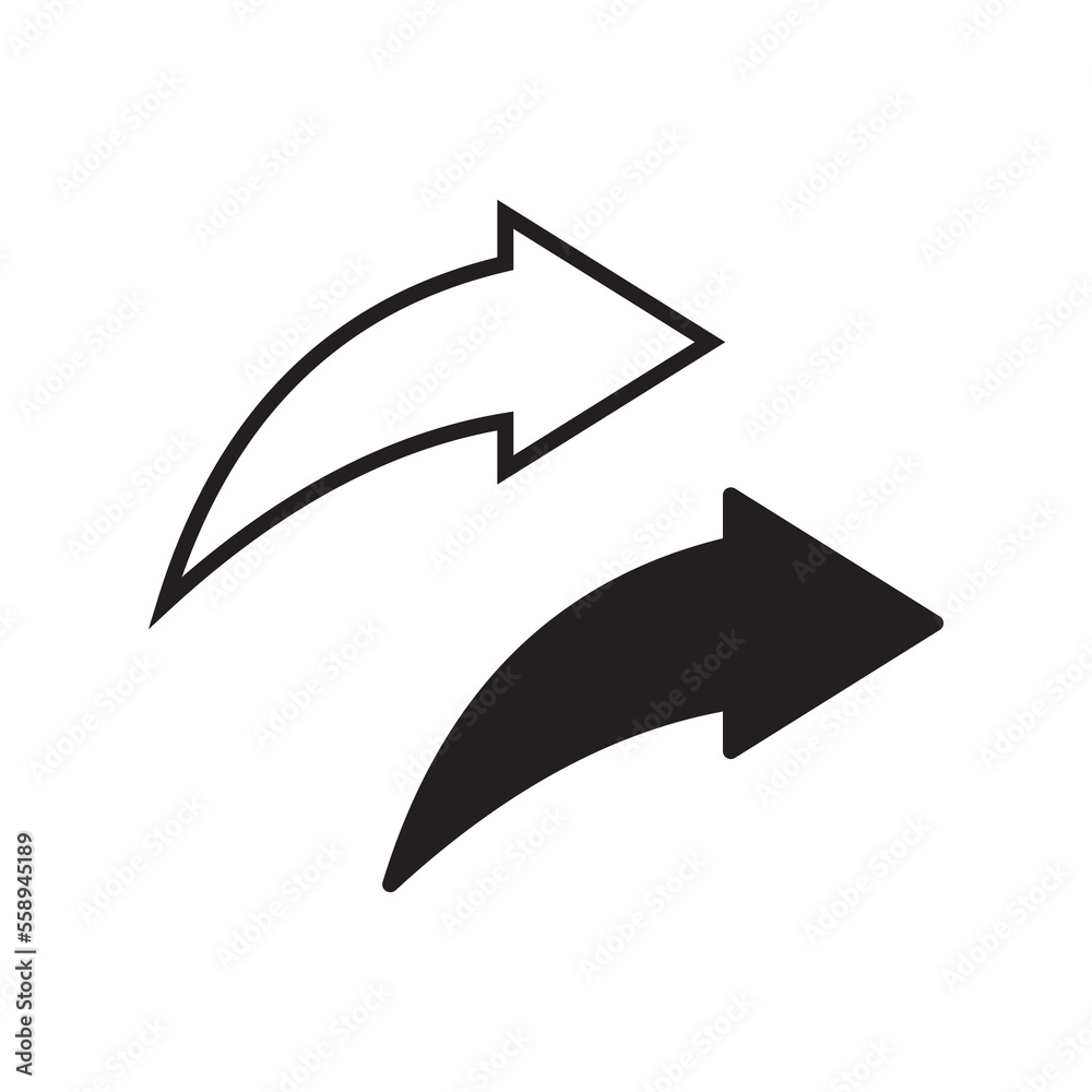 share set vector icon symbol illustration share set vector icon symbol illustration