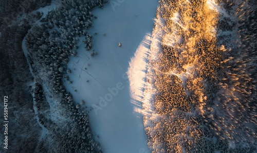 Fototapeta Naklejka Na Ścianę i Meble -  zima