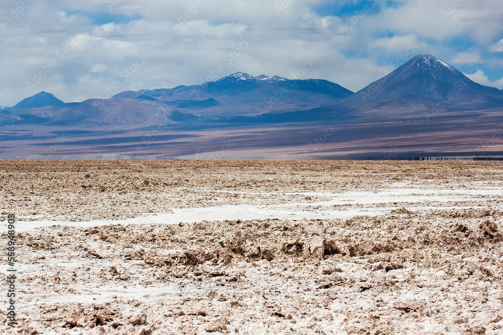 Salt flat Salar de Atacama