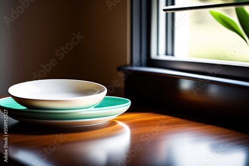 Metal cooking utensils on table