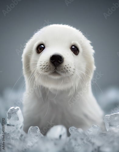 Cute Harpseal photo