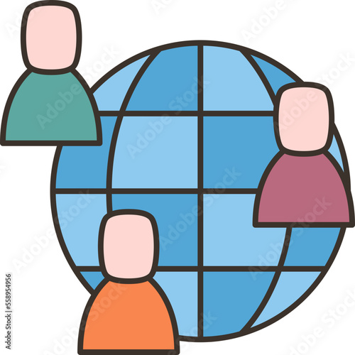 outsourcing  icon