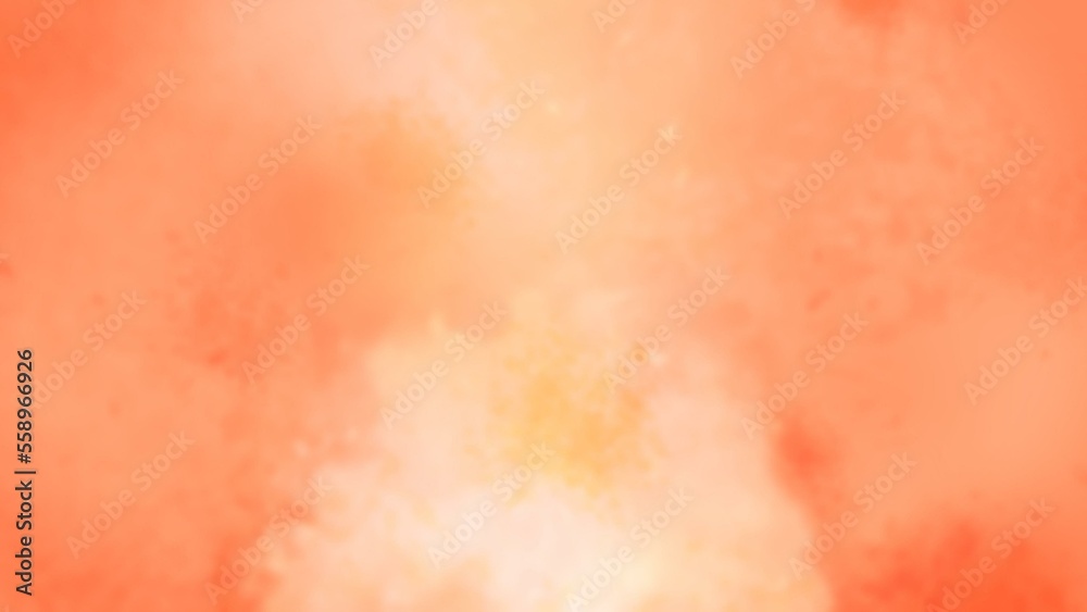 Peach Background with Fire Effect
