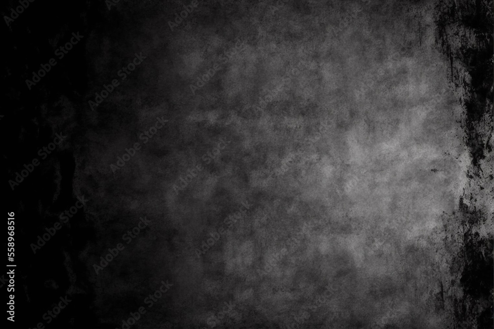 overlay old texture in black and gray, concrete, background, wallpaper, with lots of copy space, generative ai