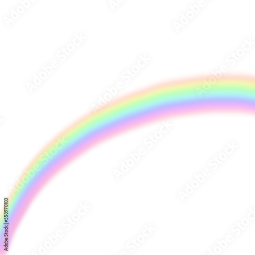 rainbow pastel transparent background png.