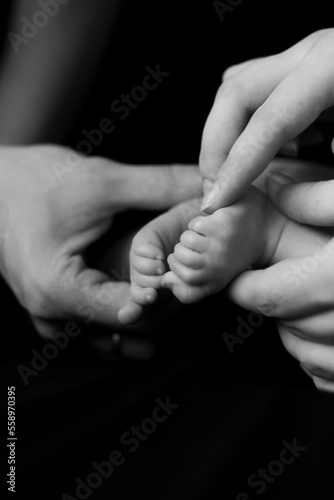 photographing newborns in detail
