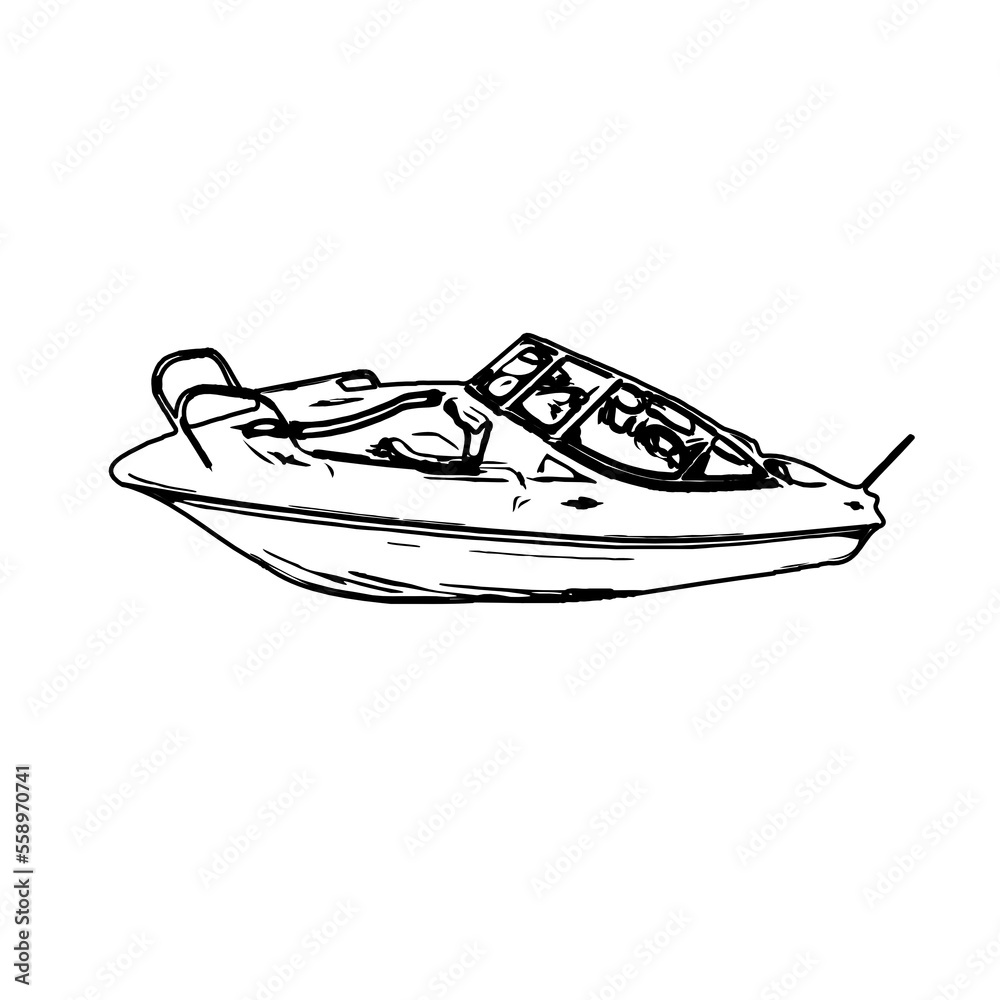 sketch of a ship drawing with a transparent background for learning to color sketch of a ship drawing with a transparent background for learning to color