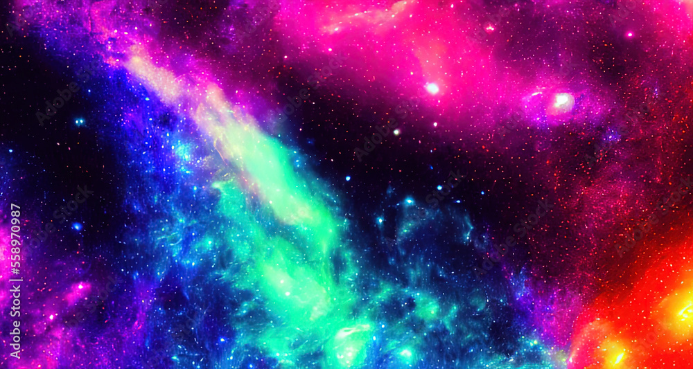 glitter neon color galaxy background glitter neon color galaxy background