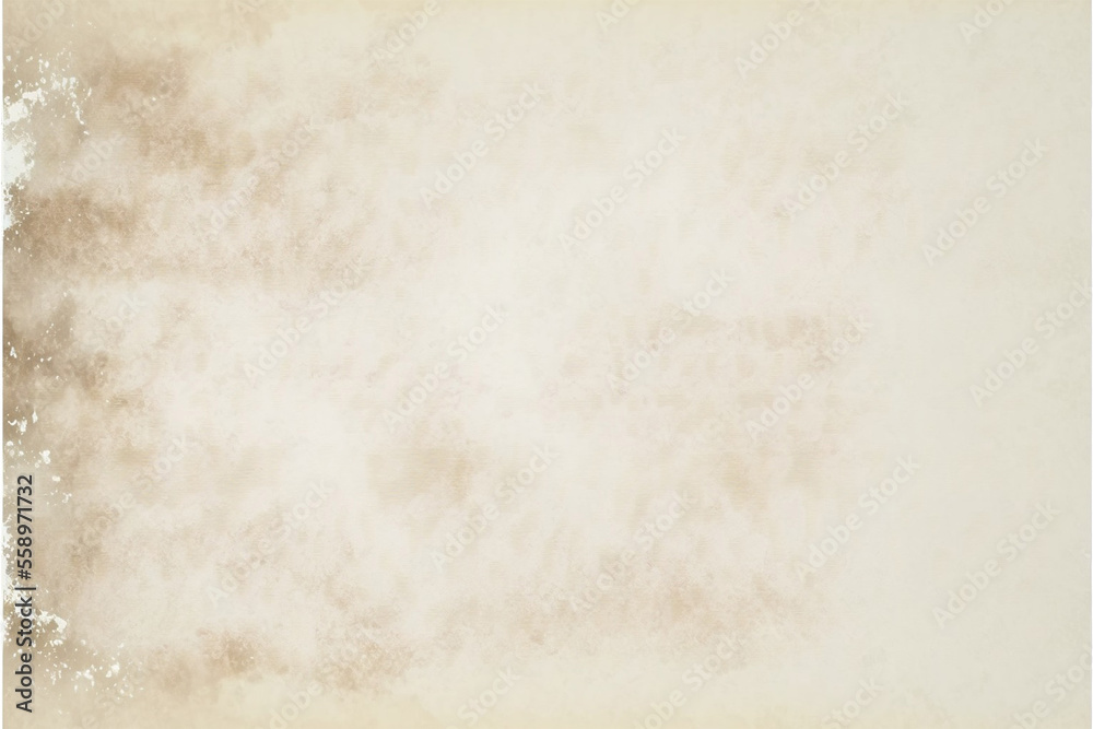 Obraz premium overlay old texture in beige and white, concrete, background, wallpaper, with lots of copy space, generative ai
