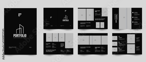 architecture Portfolio Interior template 