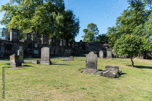 Obraz na płótnie Greyfriars Kirkyard w salonie