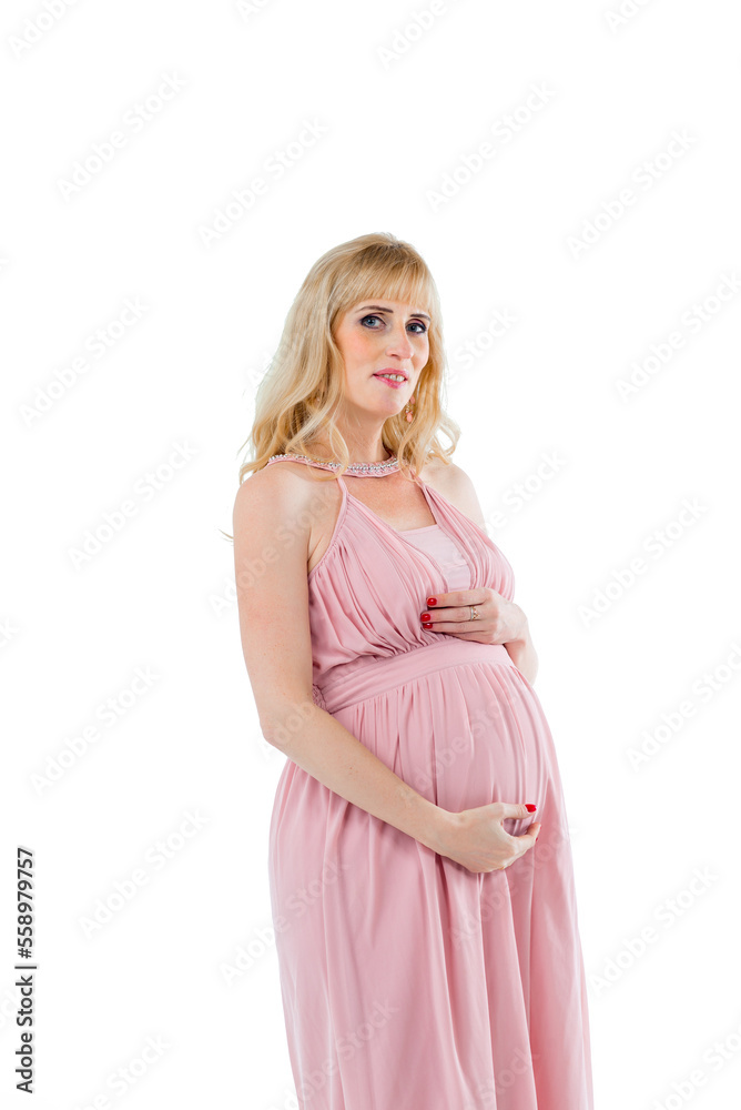 beautiful pregnant woman in anticipation of childbirth beautiful pregnant woman in anticipation of childbirth