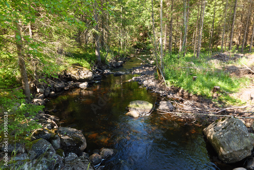 Der St. Olavsweg zwischen Tangen und Hamar führt durch Wälder, über Stege, entlang von Bächen und kleinen Seen. Gudbrandsdalsleden ist der Pilgerweg von Oslo nach Trondheim.