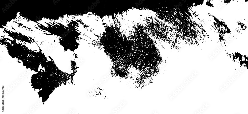 Fototapeta premium Rustic grunge vector texture with grain and stains. Abstract noise background. Weathered surface. Dirty and damaged. Detailed rough backdrop. Vector graphic illustration with transparent white. EPS10.