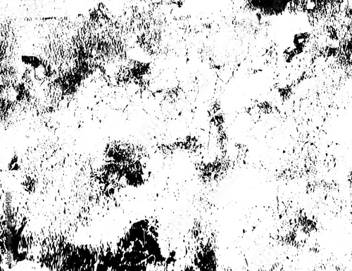Rustic grunge vector texture with grain and stains. Abstract noise background. Weathered surface. Dirty and damaged. Detailed rough backdrop. Vector graphic illustration with transparent white. EPS10.