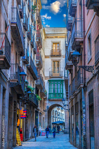 Gothic Quarter, Barcelona, Catalonia, Spain