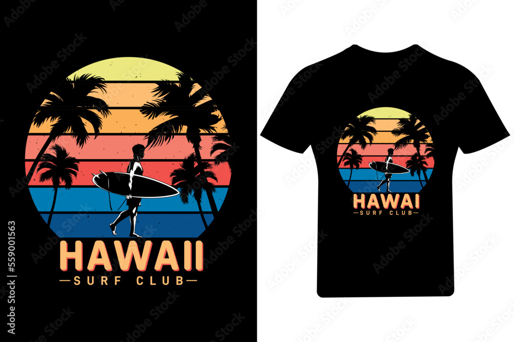 Hawaii T Shirt Design,