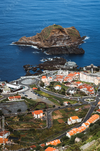 Fototapeta Naklejka Na Ścianę i Meble -  Porto Moniz Town (Madeira)