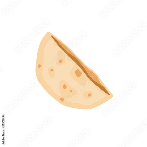 Pita bread. Ingredient for making kebabs