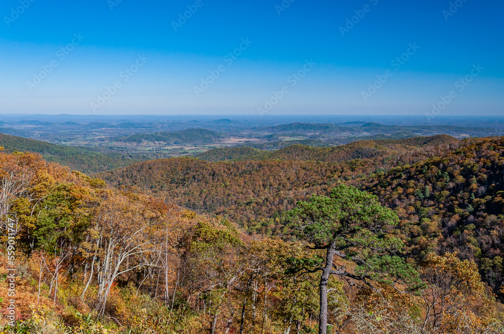 The View From Skyline Drive, Virginia USA, Virginia