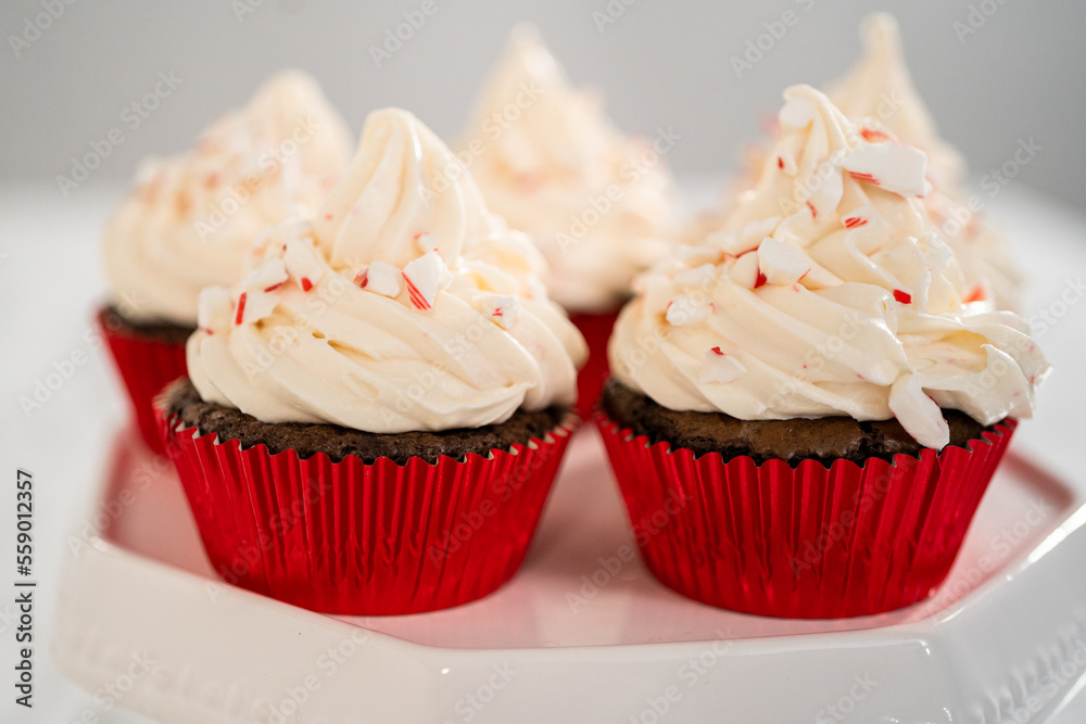 Chocolate peppermint cupcakes Chocolate peppermint cupcakes