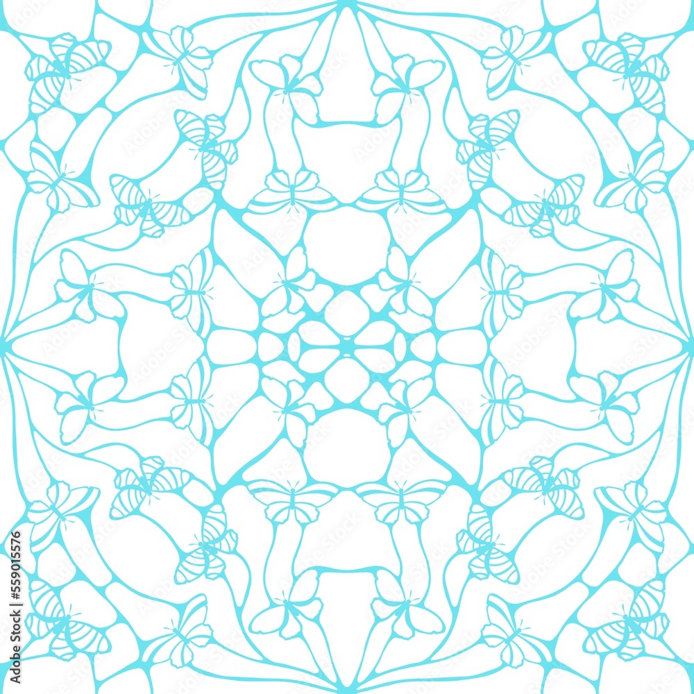 Summer butterfly web seamless animals line art doodle pattern for wrapping paper and kids clothes print and fabrics Summer butterfly web seamless animals line art doodle pattern for wrapping paper and kids clothes print and fabrics
