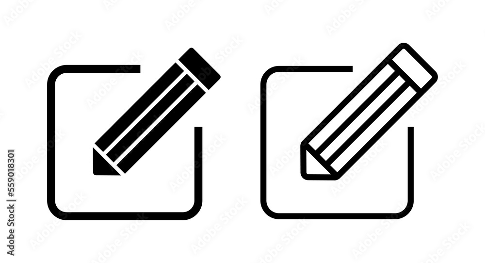 Edit icon vector illustration. edit document sign and symbol. edit text icon. pencil. sign up Edit icon vector illustration. edit document sign and symbol. edit text icon. pencil. sign up