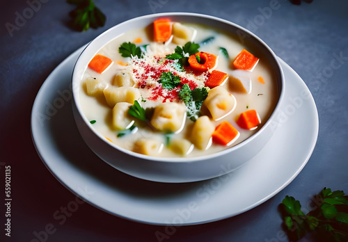gnocchi with vegetables