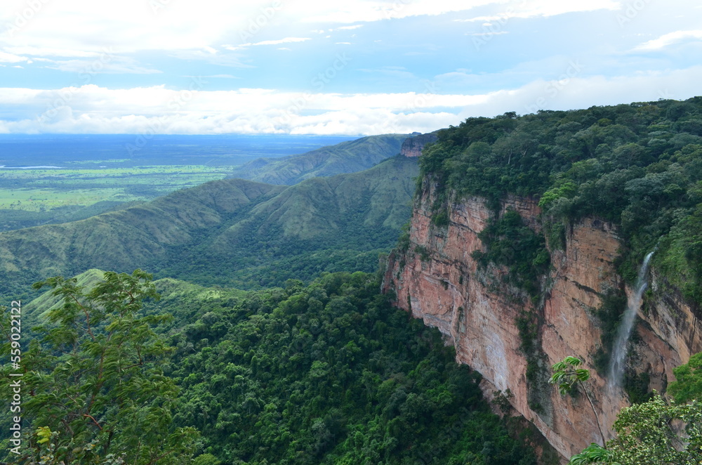Naklejka premium Chapada MT Brasil