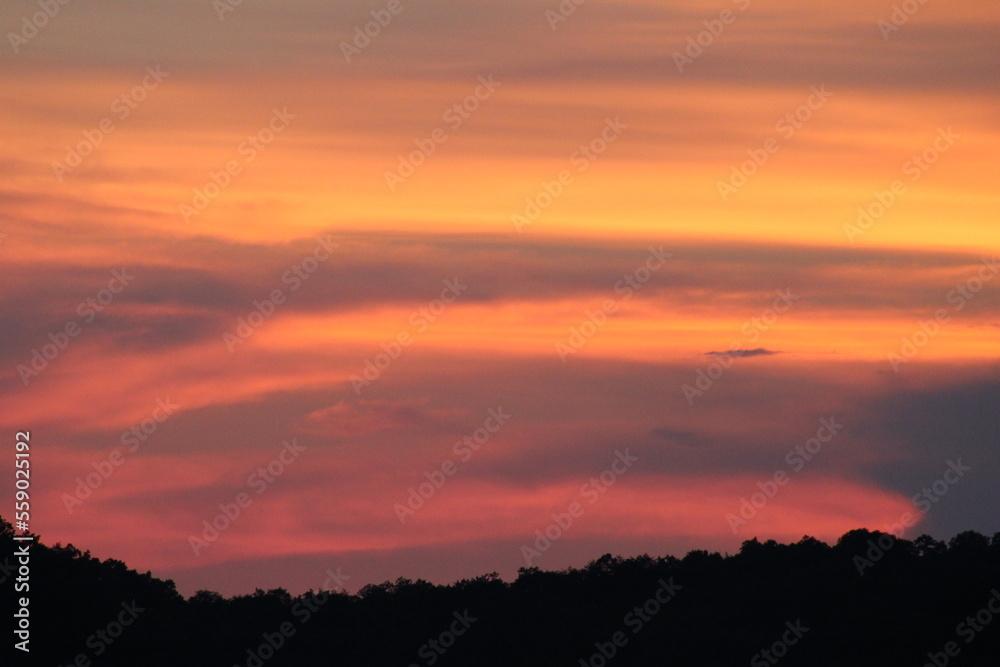 Smoky Mountain sunset