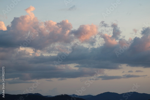 Colorful clouds