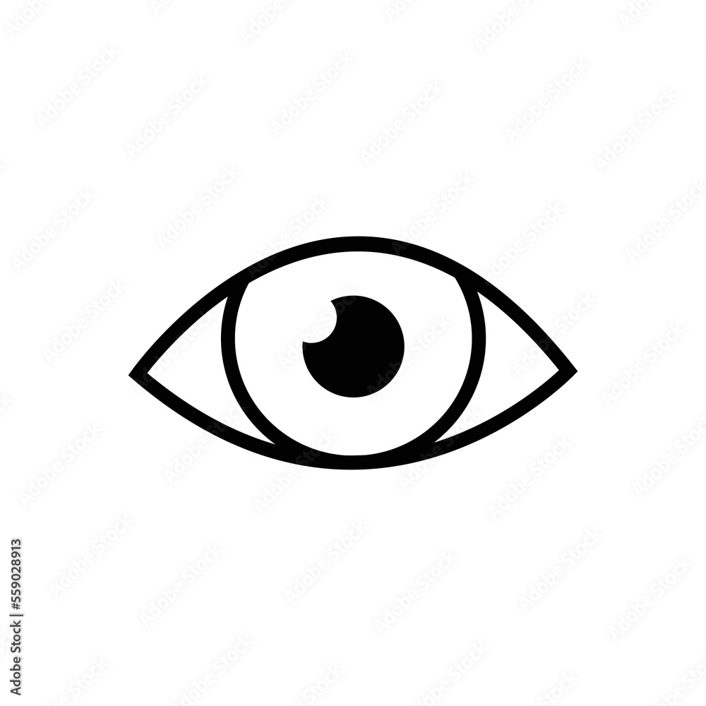 Eye vector illustration. Cartoon eye. Eye hand draw isolated. Eye vector illustration. Cartoon eye. Eye hand draw isolated.