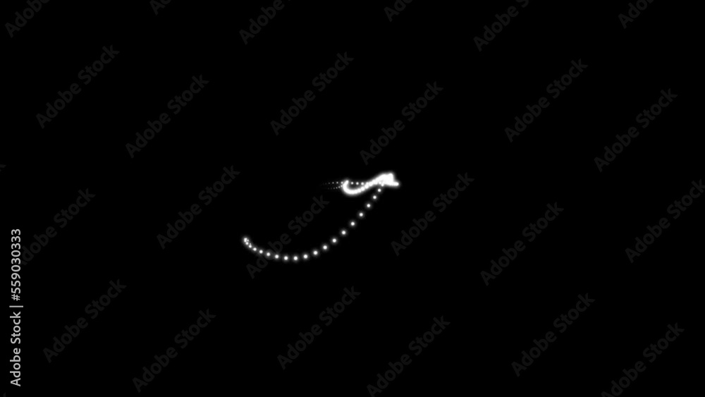 4K Dot Particle and medical chemistry chain flow and moving for futuristic and technology abstract background 4K Dot Particle and medical chemistry chain flow and moving for futuristic and technology abstract background