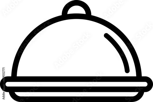 platter icon sign design illustration on white background..eps