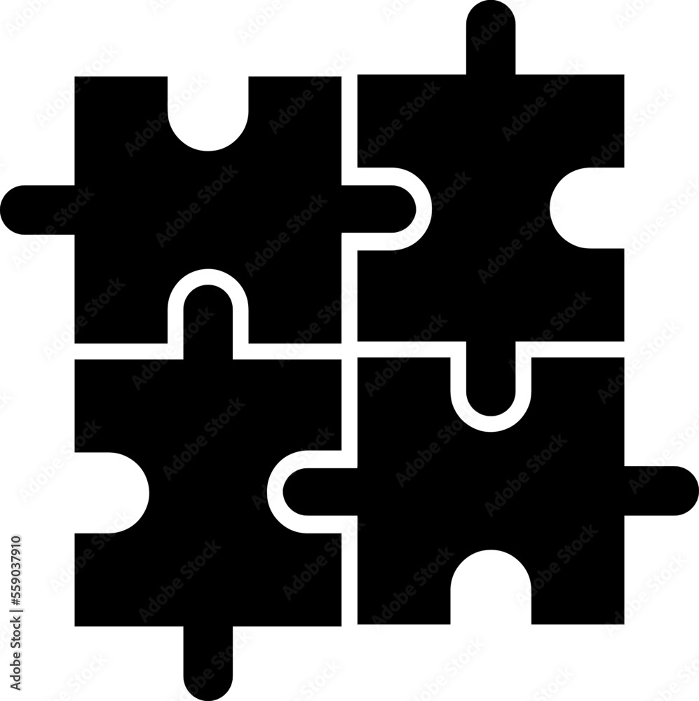 Puzzle icon vector illustration logo template Isolated on white background Puzzle icon vector illustration logo template Isolated on white background